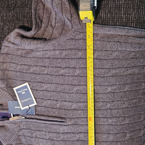 CLUB ROOM MENS SWEATER 100% PRIMA COTTON SIZE S - Picture 9 of 9